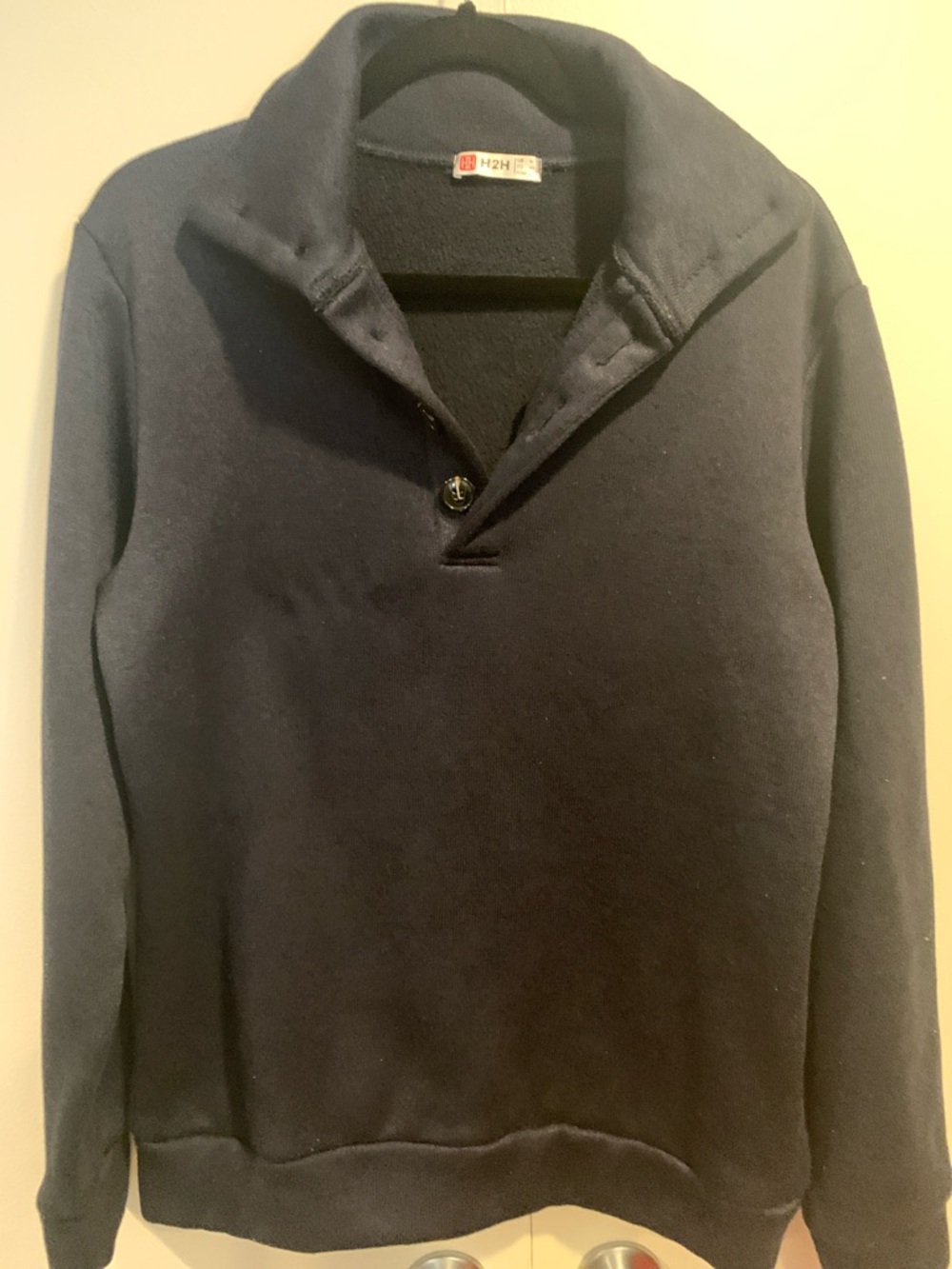 Navy men's sweater